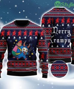Merry Krampus Ugly Christmas Sweater 3D Best Gift Christmas Product Photo 1