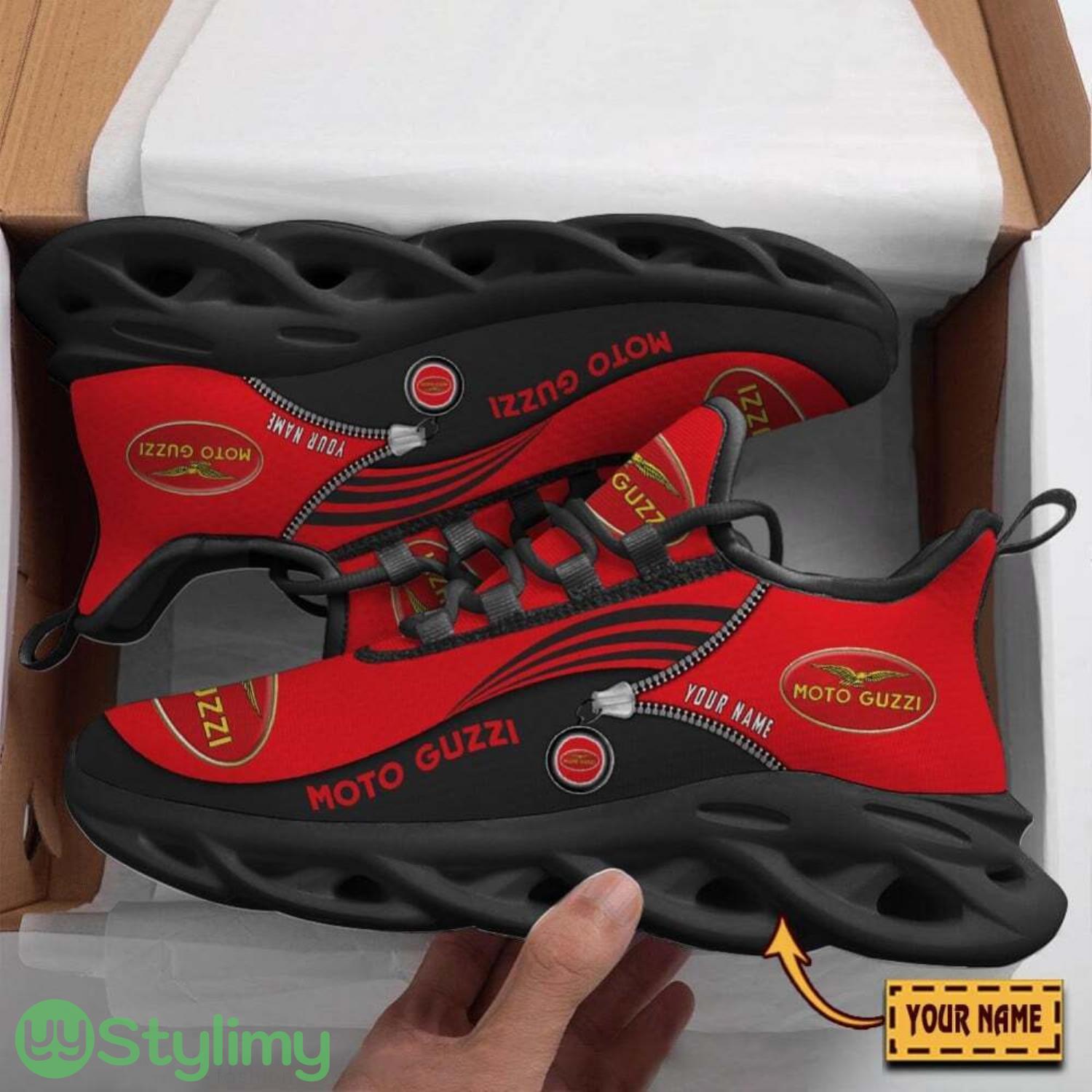 Moto Guzzi Running Sneakers Max Soul Shoes Custom Name For Men Women Sport Shoes 5 Moto Guzzi Running Sneakers Max Soul Shoes Custom Name For Men Women Sport Shoes Product Photo 1