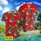 N.E.C. Nijmegen 3D Hawaiian Shirt and Shorts Vinatge Tree Pattern Beach Shirt For Fans Product Photo 2