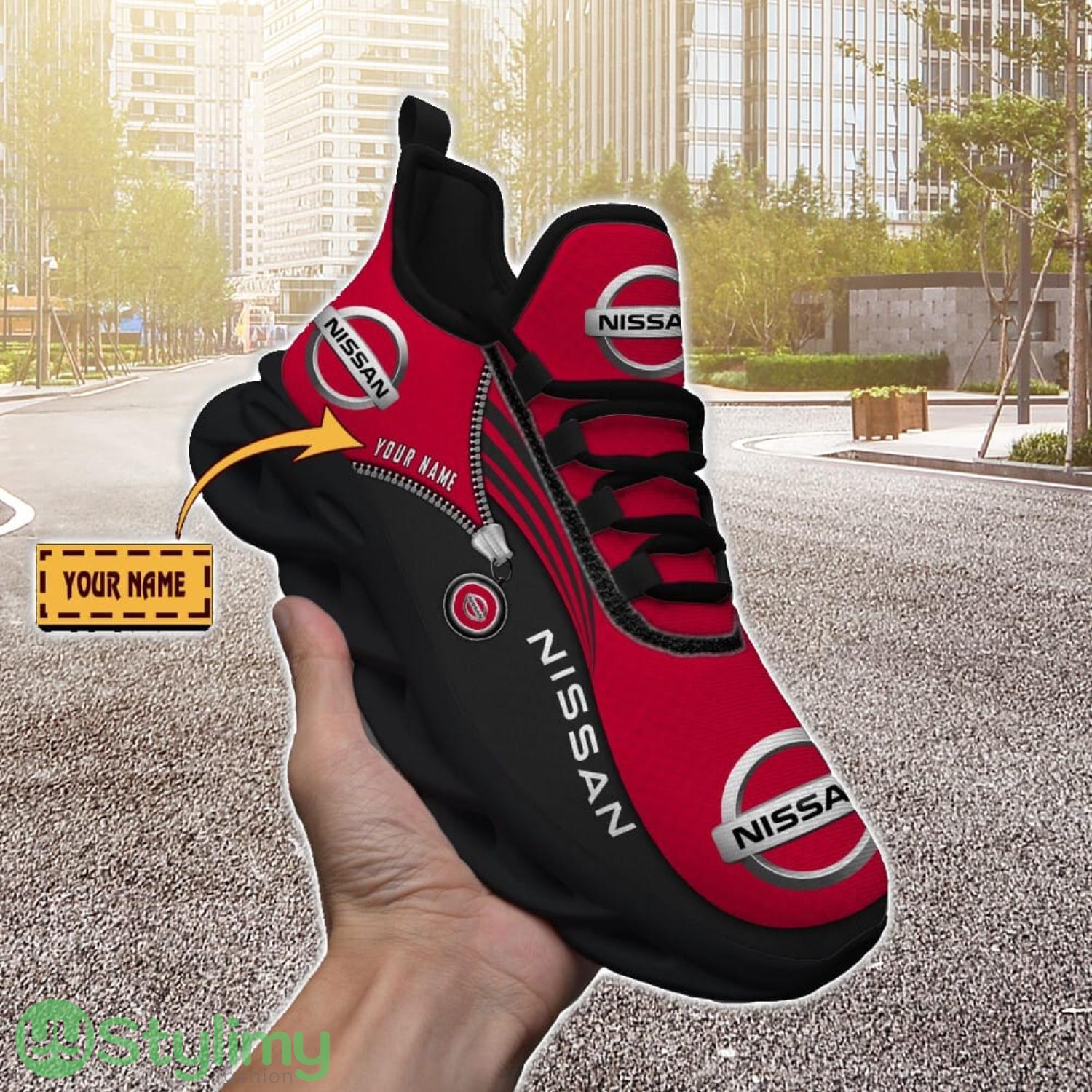 Nissan Running Sneakers Max Soul Shoes Custom Name For Men Women Sport Shoes 3 Nissan Running Sneakers Max Soul Shoes Custom Name For Men Women Sport Shoes Product Photo 3