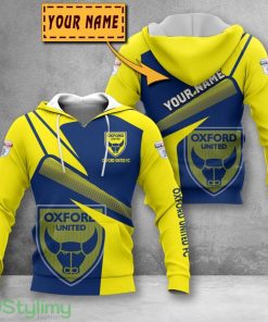 Oxford United F.C 3D Printing Hoodie Custom Name For Fans Gift Product Photo 1