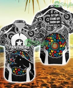 Panthers Rugby Hawaiian Shirt Naidoc Week No.1 Trending Summer Product Photo 1
