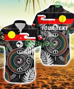 Personalised Aboriginal And Maori Hawaiian Shirt Culture Style Trending Summer Product Photo 1