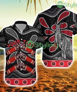 Personalised Aboriginal Boomerang Hawaiian Shirt Kangaroo Australia Trending Summer Product Photo 1