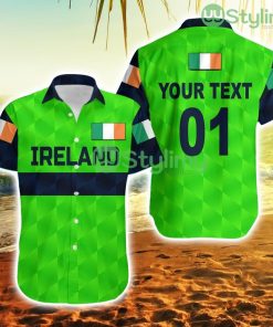 Personalised Ireland Cricket Hawaiian Shirt Special Style Trending Summer Product Photo 1