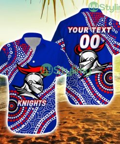 Personalised Knights Rugby Aboriginal Art Hawaiian Shirt Trending Summer Product Photo 1