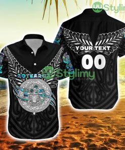Personalised Maori Aotearoa Hawaiian Shirt Simple Sport Style Trending Summer Product Photo 1