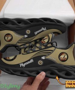 Plymouth Running Sneakers Max Soul Shoes Custom Name For Men Women Sport Shoes Product Photo 1