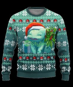 Pokemon Bulbasaur Ugly Christmas Sweater Xmas Gift For Men And Women 3D Printed Product Photo 1