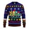Pokemon Cute Noel Mc Ugly Christmas Sweater Blue For Men And Women 3D Printed Product Photo 2