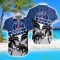 PSG Hawaii Coconut 3D Hawaiian Shirt And Short Beach Gift Product Photo 2