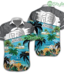 Royal Enfield Logo Hawaiian Shirt Trending Summer Gift For Cool Fans Beautiful Beach Product Photo 1