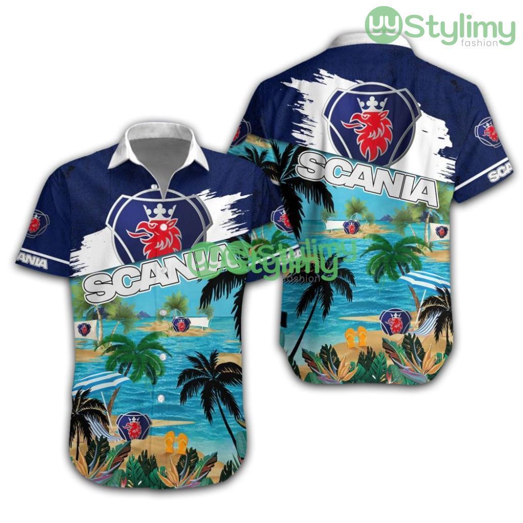 Scania Logo Hawaiian Shirt Trending Summer Gift For Cool Fans Beautiful Beach 2 Scania Logo Hawaiian Shirt Trending Summer Gift For Cool Fans Beautiful Beach Product Photo 1