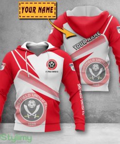 Sheffield United F.C 3D Printing Hoodie Custom Name For Fans Gift Product Photo 1