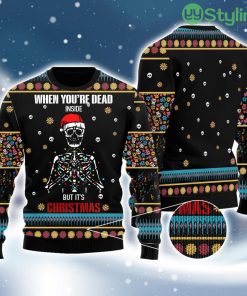 Skulls Christmas Ugly Christmas Sweater 3D Best Gift Christmas Product Photo 1