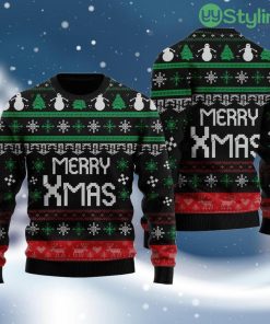 Snow Man Merry Xmas Ugly Christmas Sweater 3D Best Gift Christmas Product Photo 1