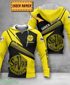 SpVgg Bayreuth 1921 e.V. 3D Printing Hoodie Custom Name For Fans Gift Product Photo 1