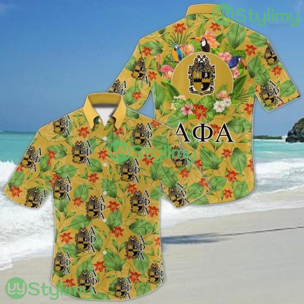 Tropical Forest Alpha Phi Alpha Vibrant Hawaiian Shirt For Men And Women 2 Tropical Forest Alpha Phi Alpha Vibrant Hawaiian Shirt For Men And Women Product Photo 1