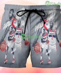 Washington Wizards John Wall8 Beach Hawaiian Shorts For Men Trending Summer Product Photo 1