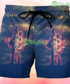 Washington Wizards John Wall9 Beach Hawaiian Shorts For Men Trending Summer Product Photo 1