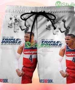 Washington Wizards Russell Westbrook1 Beach Hawaiian Shorts For Men Trending Summer Product Photo 1