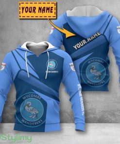 Wycombe Wanderers F.C 3D Printing Hoodie Custom Name For Fans Gift Product Photo 1