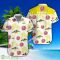 Yamaha Yellow Hawaiian Shirt And Shorts Beach Set For Fans Product Photo 2