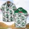 Belarus Green Coconut Pattern Combo 3D Hawaiian Shirt And Shorts Product Photo 2