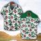 Bimota Motorcycles Green Coconut Pattern Combo 3D Hawaiian Shirt And Shorts Product Photo 2