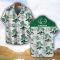 Cagiva Motorcycles Green Coconut Pattern Combo 3D Hawaiian Shirt And Shorts Product Photo 2