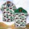 Case IH Green Coconut Pattern Combo 3D Hawaiian Shirt And Shorts 3 Case IH Green Coconut Pattern Combo 3D Hawaiian Shirt And Shorts Product Photo 2