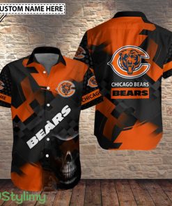 Chicago Bears Personalized Hawaiian Shirt Sport Logo Printed Shirt Product Photo 1