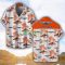 Chrysler Orange Coconut Pattern Combo 3D Hawaiian Shirt And Shorts 4 Chrysler Orange Coconut Pattern Combo 3D Hawaiian Shirt And Shorts Product Photo 2