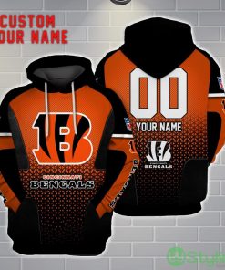 Cincinnati Bengals Personalized Name And Number 3D Hoodie Unisex Product Photo 1