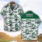 DAF Trucks Green Coconut Pattern Combo 3D Hawaiian Shirt And Shorts Product Photo 2