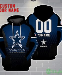 Dallas Cowboys Personalized Name And Number 3D Hoodie Unisex Product Photo 1