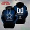 Dallas Cowboys Personalized Name And Number 3D Hoodie Unisex 9 Dallas Cowboys Personalized Name And Number 3D Hoodie Unisex Product Photo 2