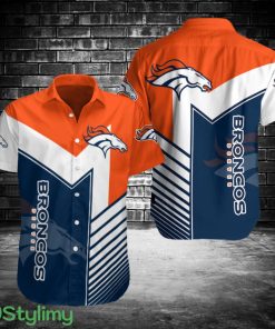 Denver Broncos Hawaiian Shirt Sport Logo Printed Shirt Product Photo 1