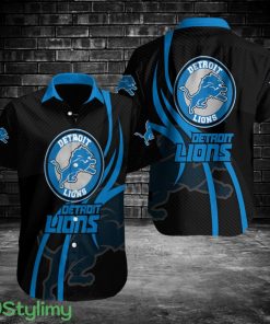 Detroit Lions Button Shirt Limited Hawaiian Shirt Product Photo 1