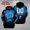 Detroit Lions Personalized Name And Number 3D Hoodie Unisex 9 Detroit Lions Personalized Name And Number 3D Hoodie Unisex Product Photo 2
