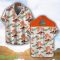 Fendt Orange Coconut Pattern Combo 3D Hawaiian Shirt And Shorts Product Photo 2