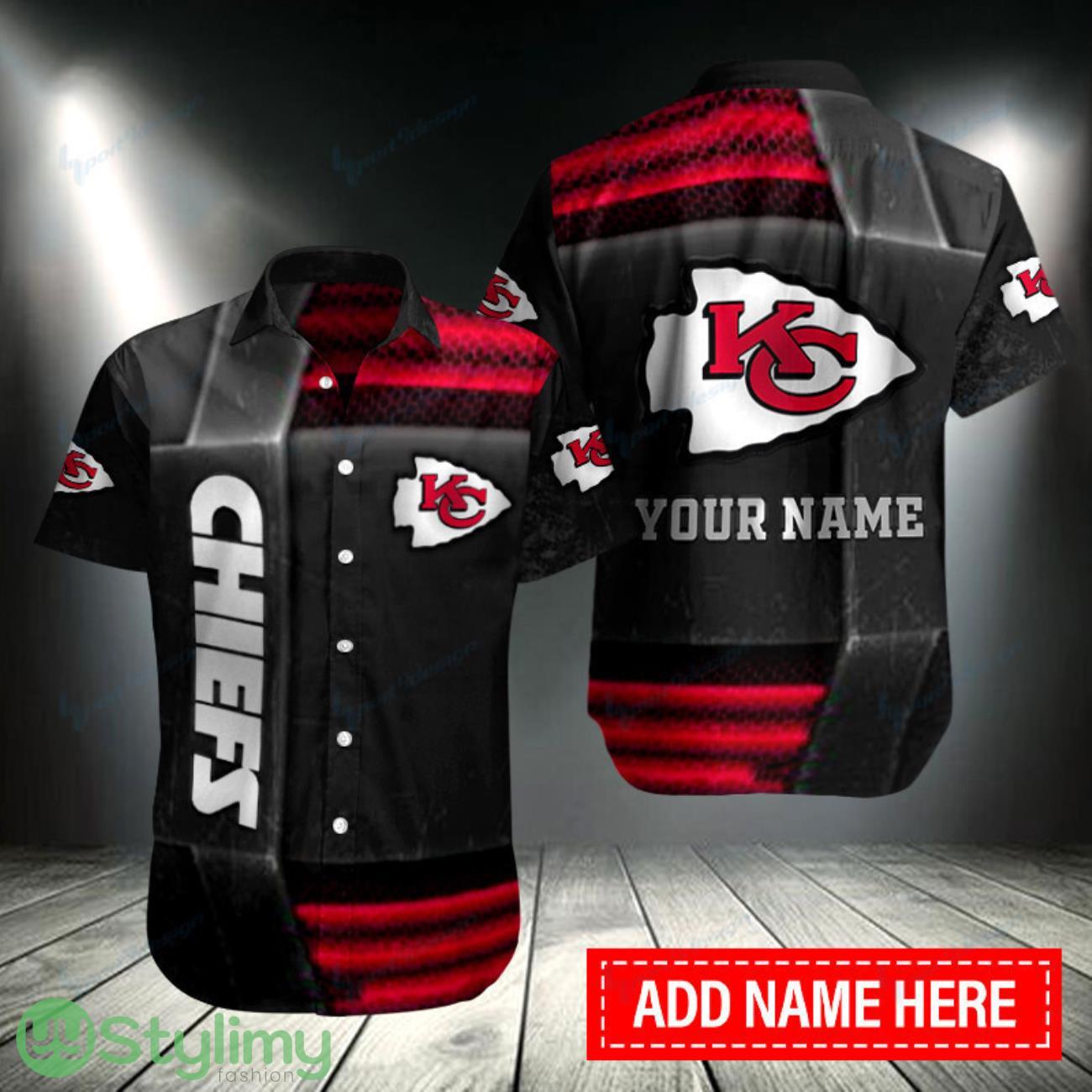 Kansas City Chiefs Personalized Hawaiian Shirt Sport Logo Printed Shirt 2 Kansas City Chiefs Personalized Hawaiian Shirt Sport Logo Printed Shirt Product Photo 1
