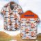 Komatsu Orange Coconut Pattern Combo 3D Hawaiian Shirt And Shorts 3 Komatsu Orange Coconut Pattern Combo 3D Hawaiian Shirt And Shorts Product Photo 2