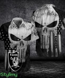 Las Vegas Raiders Button Shirt Limited Hawaiian Shirt Product Photo 1