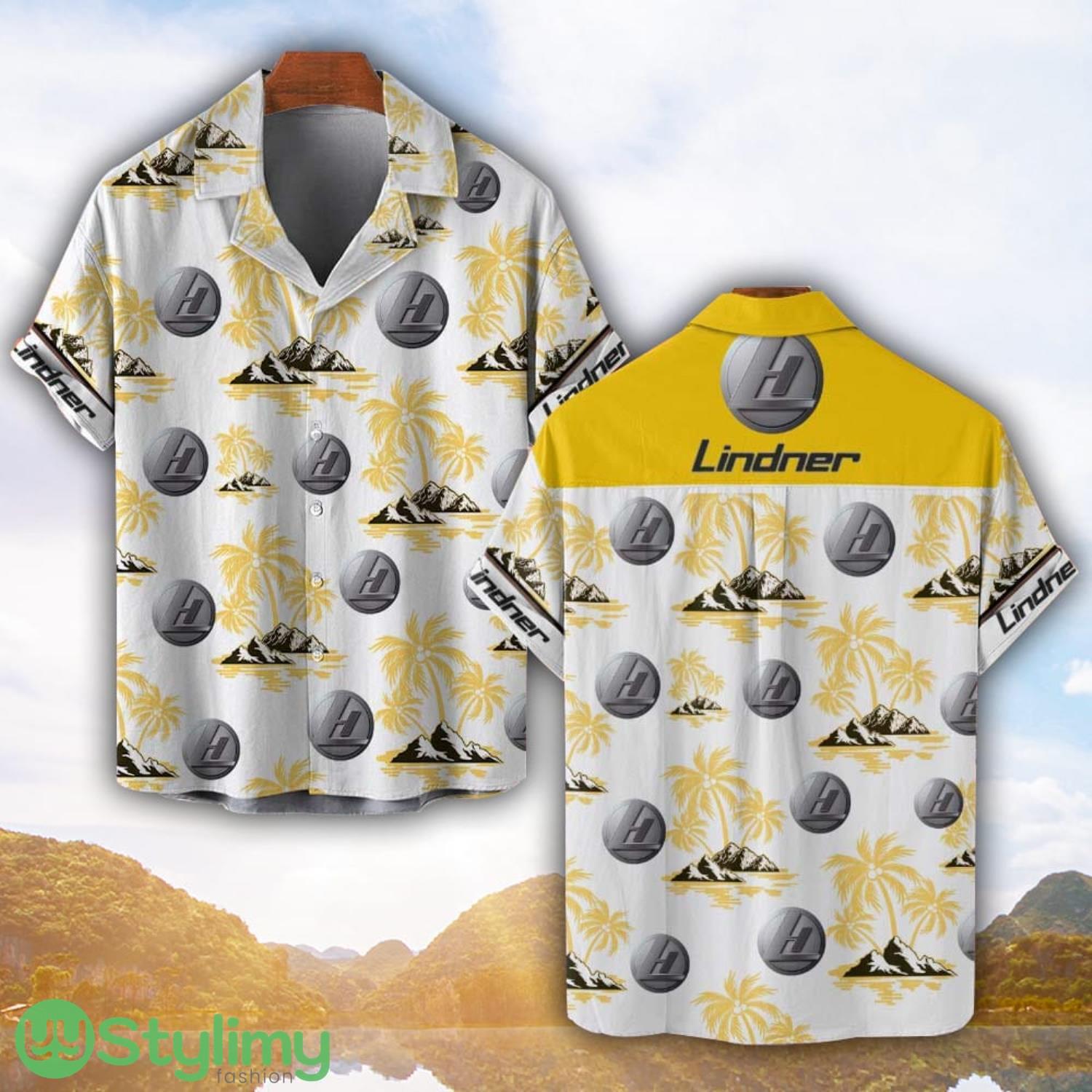 Lindner Yellow Coconut Pattern Combo 3D Hawaiian Shirt And Shorts 3 Lindner Yellow Coconut Pattern Combo 3D Hawaiian Shirt And Shorts Product Photo 1
