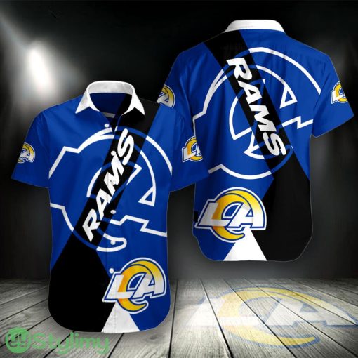 Los Angeles Rams Hawaiian Shirt Sport Logo Printed Shirt Product Photo 1
