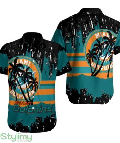 Miami Dolphins Button Shirt Limited Hawaiian Shirt Product Photo 1