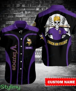 Minnesota Vikings Personalized Hawaiian Shirt Sport Logo Printed Shirt Product Photo 1