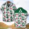 Mitsubishi Fuso Green Coconut Pattern Combo 3D Hawaiian Shirt And Shorts Product Photo 2