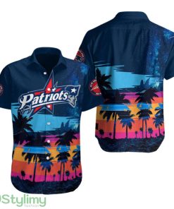 New England Patriots Hawaiian Shirt Sport Logo Printed Shirt Product Photo 1